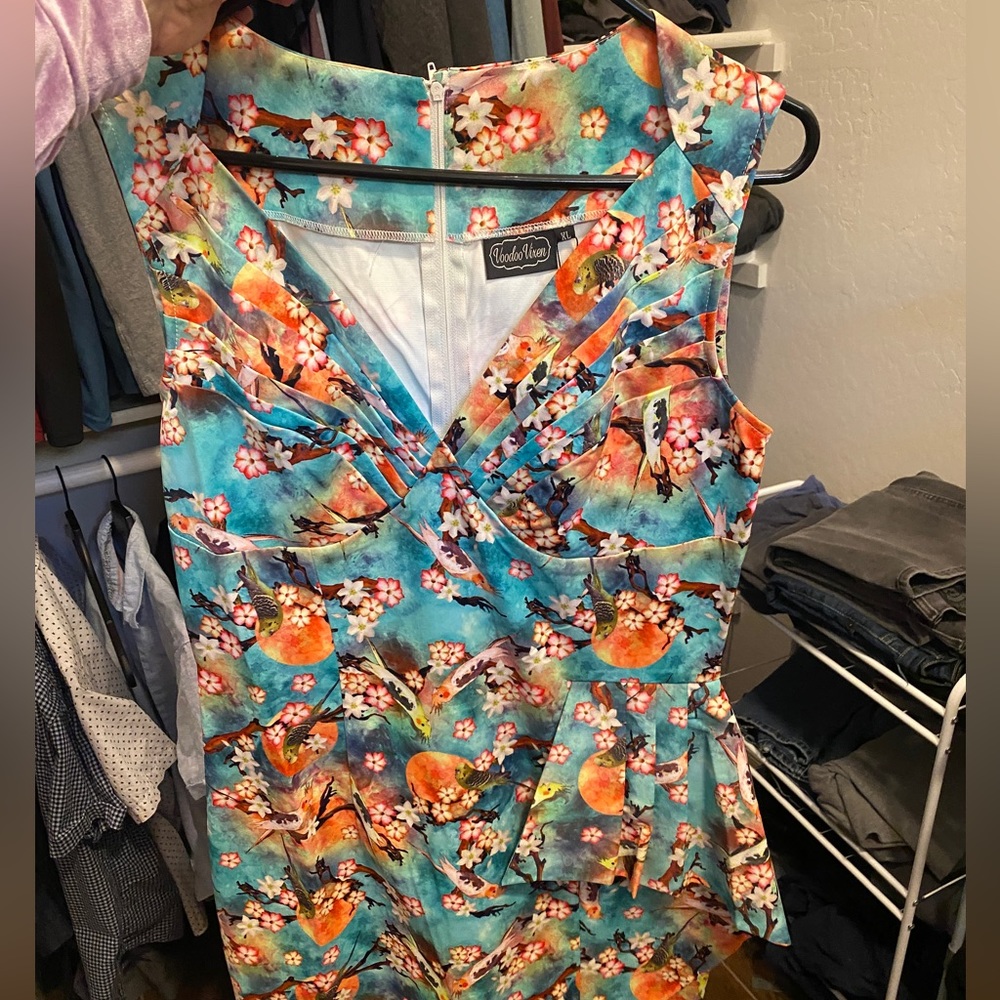 Voodoo Vixen Jessa Pencil Summer Dress XL